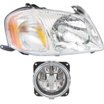 Headlight Kit For 2001-2004 Mazda Tribute Passenger Side