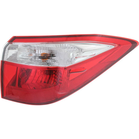 Tail Light For 14-16 Toyota Corolla Passenger Side Outer Body Mounted