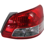 Halogen Tail Light For 2007-2011 Toyota Yaris Sedan Right Clear & Red Lens CAPA