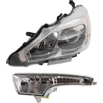 Headlight Kit For 2013-2015 Nissan Altima Left 2pc