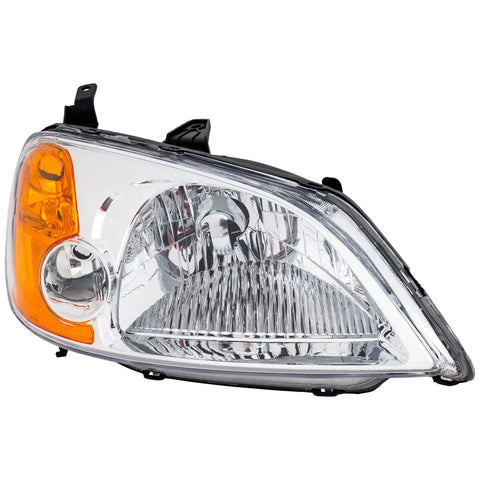 Headlight For 2001-2003 Honda Civic Passenger Side CAPA