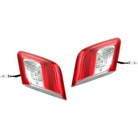 Rear Inner Brake Light Taillight Taillamp Pair Set for 10-11 Camry US Built