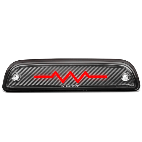 95-15 Toyota Tacoma Pulse Heart Rate LED Carbon Style 3rd Third Brake Light