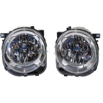 Headlight For 2015-2017 Jeep Renegade Pair Driver and Passenger Side CAPA