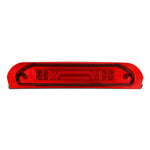 2002-2009 Ram 1500 2500 3D LED Bar Third 3rd Tail Brake Light Cargo Lamp Red