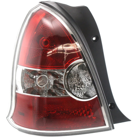 Halogen Tail Light For 2008-2011 Hyundai Accent Hatchback Left Clear/Red w/Bulbs