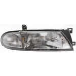 Headlight For 93 94 95 96 97 Nissan Altima Right Clear Lens With Bulb