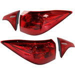 Tail Light For 2017-2018 Toyota Corolla Driver and Passenger Side