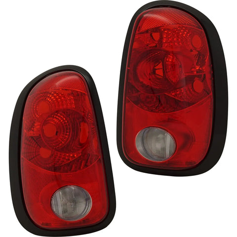 Tail Light Set For 2011-2016 Mini Cooper Countryman Left Right Clear/Red Halogen