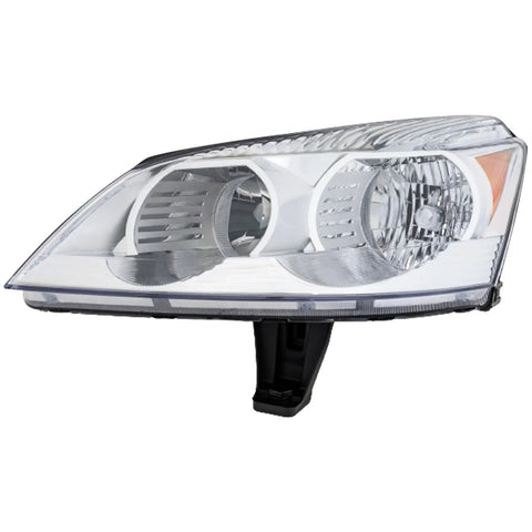 Headlight For 2009-2012 Chevrolet Traverse LS LT Models Left Chrome Housing