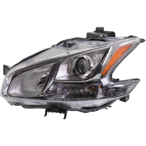 CAPA Halogen Headlight Assembly Driver Side Right For 2009-2014 Nissan Maxima