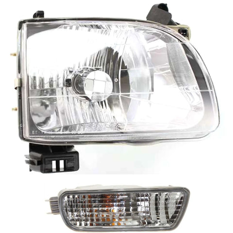 Headlight Kit For 2001-2004 Toyota Tacoma Right 2pc