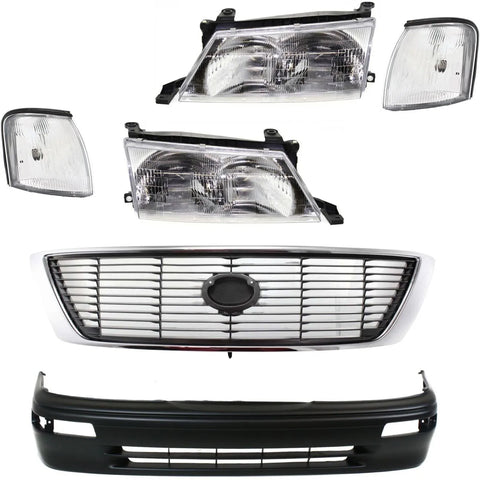 Bumper Cover Kit For 1996-1997 Toyota Avalon Front US Built Model