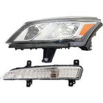 Headlight Kit For 2013-2017 Chevrolet Traverse Left CAPA Certified Part 2Pc