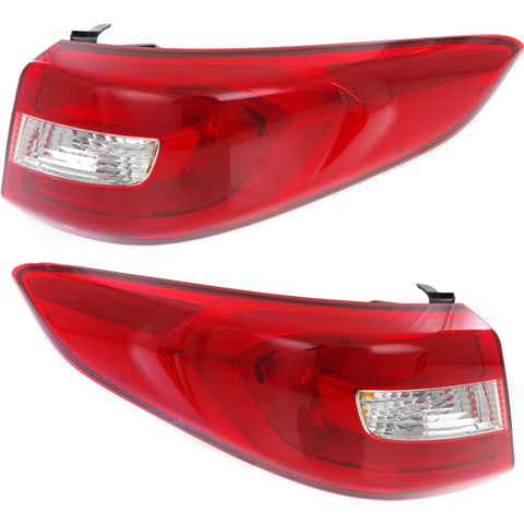 Tail Light For 2015-2017 Hyundai Sonata Set of 2 LH and RH Outer