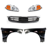 Headlight Driving Head light Headlamp  Driver & Passenger Side Left Right