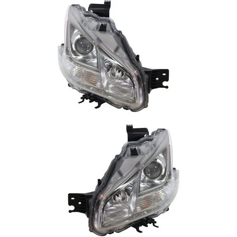 HID Headlight Assembly with Smoked Lens Left and Right For 2011-14 Nissan Maxima