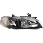 Headlight Right with Black Trim For 2002-03 Nissan Sentra SE-R/SE-R Spec V Model