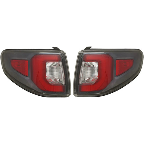 CAPA Tail Light LH and RH Outer For 2013-2016 GMC Acadia 2017 GMC Acadia Limited