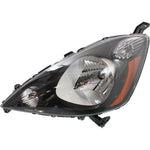 Headlight For 2012-2014 Honda Fit Sport Model Left Clear Lens With Bulb CAPA