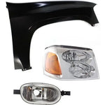 Headlight Kit For 2003-2009 GMC Envoy Front Passenger Side