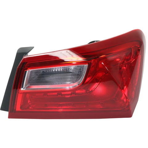 Tail Light For 2016-2019 Chevrolet Malibu Passenger Side Outer