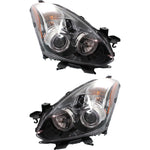 CAPA Halogen Headlight Set Left and Right For 2010-2013 Nissan Altima S Coupe