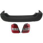 Bumper Cover Kit For 2006-2007 Toyota Highlander Rear