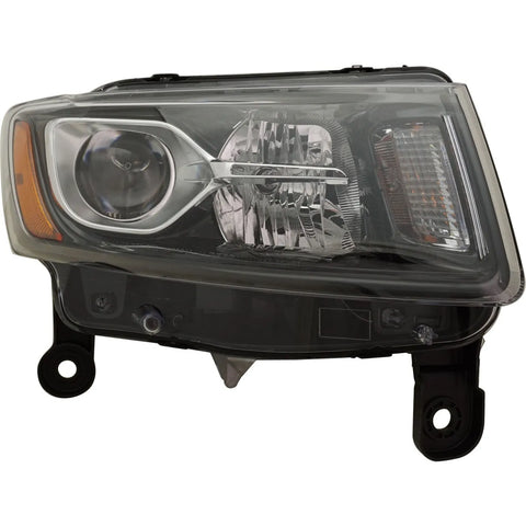 Headlight For 2014-2016 Jeep Grand Cherokee Passenger Side CAPA Halogen