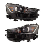 Headlight Set For 2017-2020 Lexus IS300 Left & Right Side 2017 Lexus IS200t LED