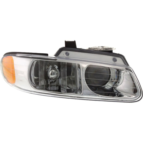 Headlight For 98-99 Chrysler Town & Country LX SX LXI Right Dual Beam With Bulb