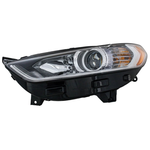 Headlight For 2013 2014 2015 2016 Ford Fusion Left With Bulb CAPA