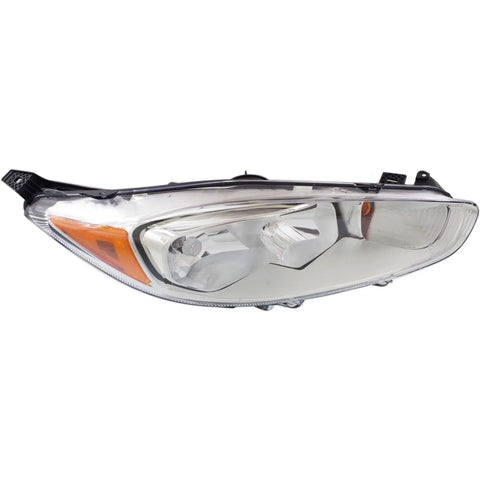 Headlight For 2014-2017 Ford Fiesta Hatchback or Sedan Right With Bulb