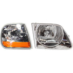 Headlight Kit For 2001-2003 Ford F-150 Right Side 2pc