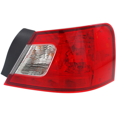 Halogen Tail Light For 2008-2012 Mitsubishi Galant Right Clear/Red Lens w/ Bulbs