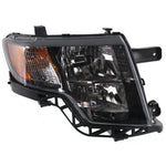 Headlight For 2009-2010 Ford Edge Sport Model Right With Bulb With Dark Bezel