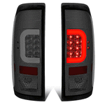 2008-2016 d F250 F350 Super Duty 3D LED C-Bar Tail Brake Light Lamp Smoke