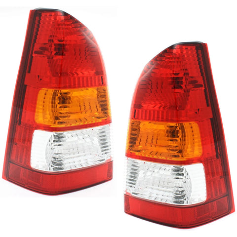 New Set of 2 Tail Lights Lamps Driver & Passenger Side MA2800115, MA2801115 Pair