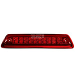 2009-2014 F150 Mark LT 2-Row LED Third 3rd Tail Brake Light Cargo Lamp Red