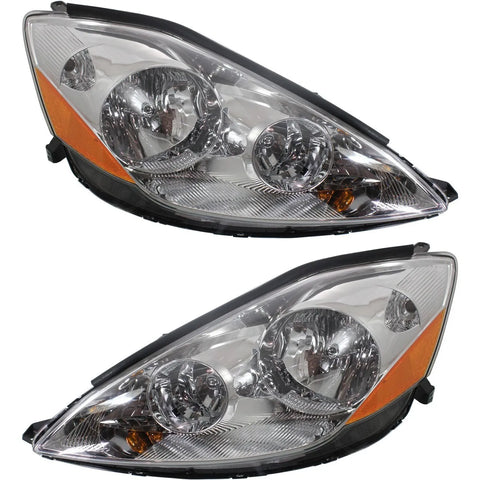 Headlight Set For 2006-2010 Toyota Sienna Left and Right HID With Bulb 2Pc