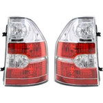 Set of 2 Tail Light For 2004-2006 Acura MDX LH & RH Clear & Red Lens