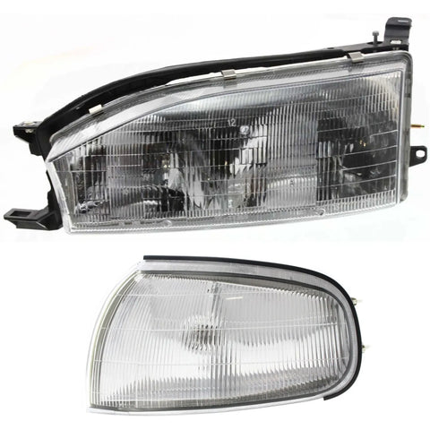 Headlight Kit For 1992-1994 Toyota Camry Driver Side