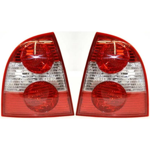 Pair Tail Light for 2001-2005 Volkswagen Passat GL/GLS/GLX/TDI/4 Motion Sedans