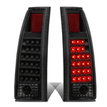 1988-2001 Chevy C/K C10 Truck SUV Tahoe GMT400 LED Taillight Lamps Tinted