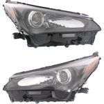 Headlight For 2015-2017 Lexus NX300h Pair LH and RH