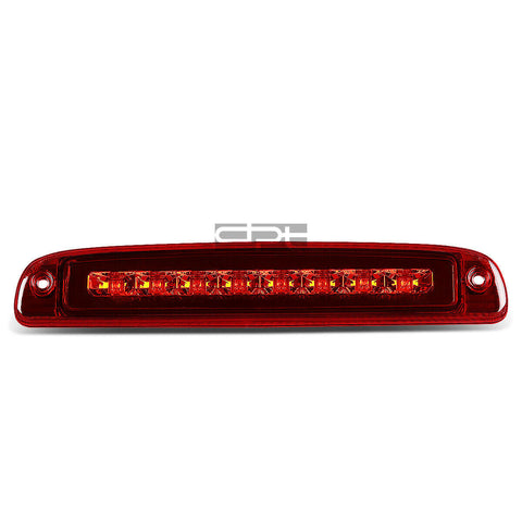 1997-2007 Dodge Dakota Full LED Third 3rd Tail Brake Light Cargo Lamp Red