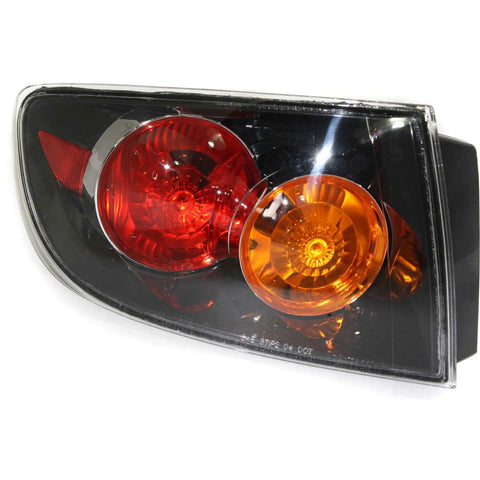 Halogen Tail Light For 2004-2006 Mazda 3 Sedan Sport Type Left Outer w/ Bulb(s)