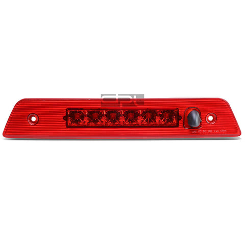 05-10 Jeep Grand Cherokee Red Housing Third 3rd Tail Brake LED Light Lamp