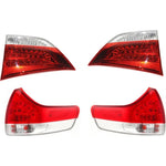 Tail Light For 2011-2012 Toyota Sienna Kit Left and Right Inner and Outer