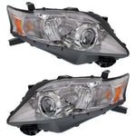 Headlight Set For 2010-2013 Lexus RX350 Left and Right HID With Bulb 2Pc